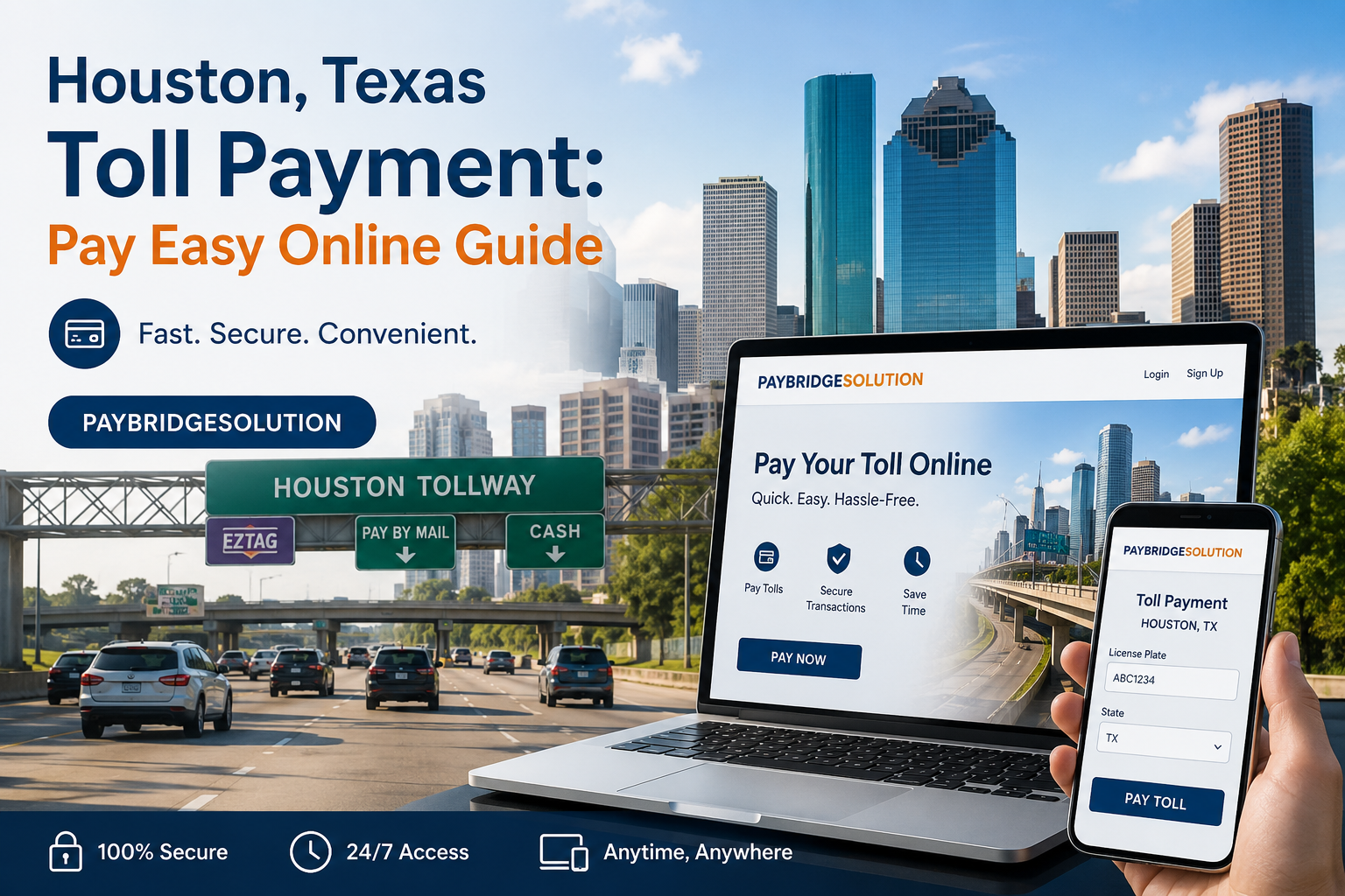 Houston Texas Toll Payment: Pay Easy Online Guide