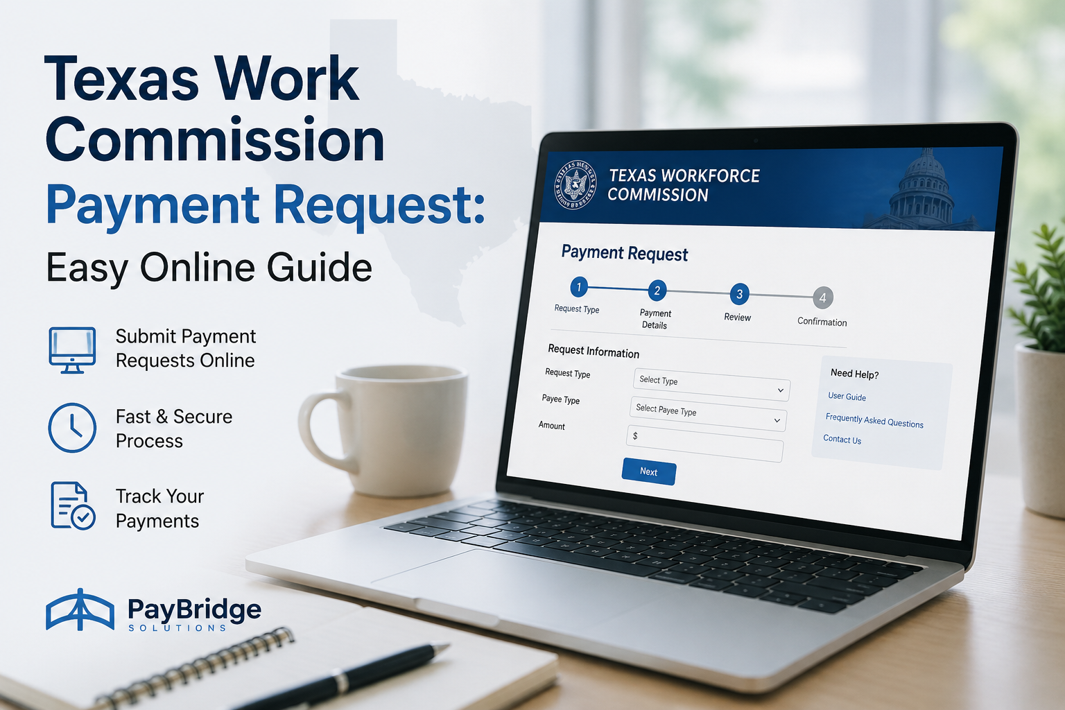 Texas Work Commission Payment Request: Easy Online Guide